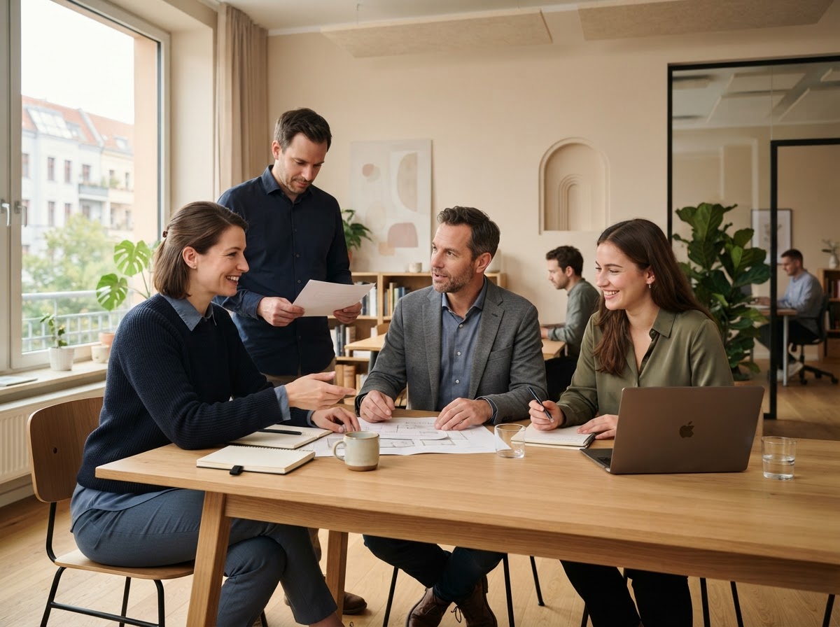 Malven Selvek Team bei der Arbeit an Datenanalyse-Prozessen